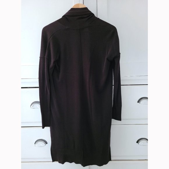 J. Crew Black Lightweight Long Cardigan - Picture 4 of 7